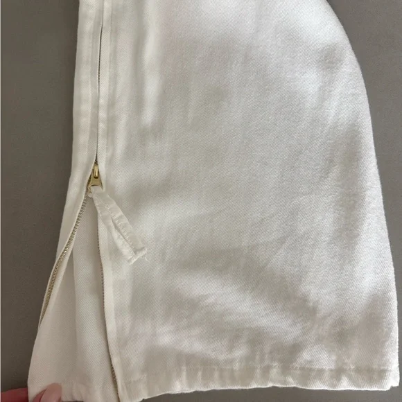 Retrofete White Cargo Pants